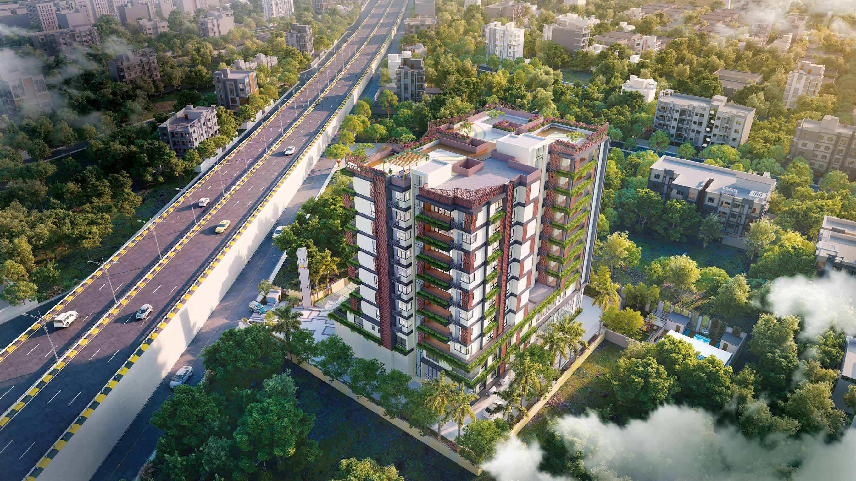 Durga Lifestyle - 32 Bespoke Presidential Residences on 100-Ft Atal Path