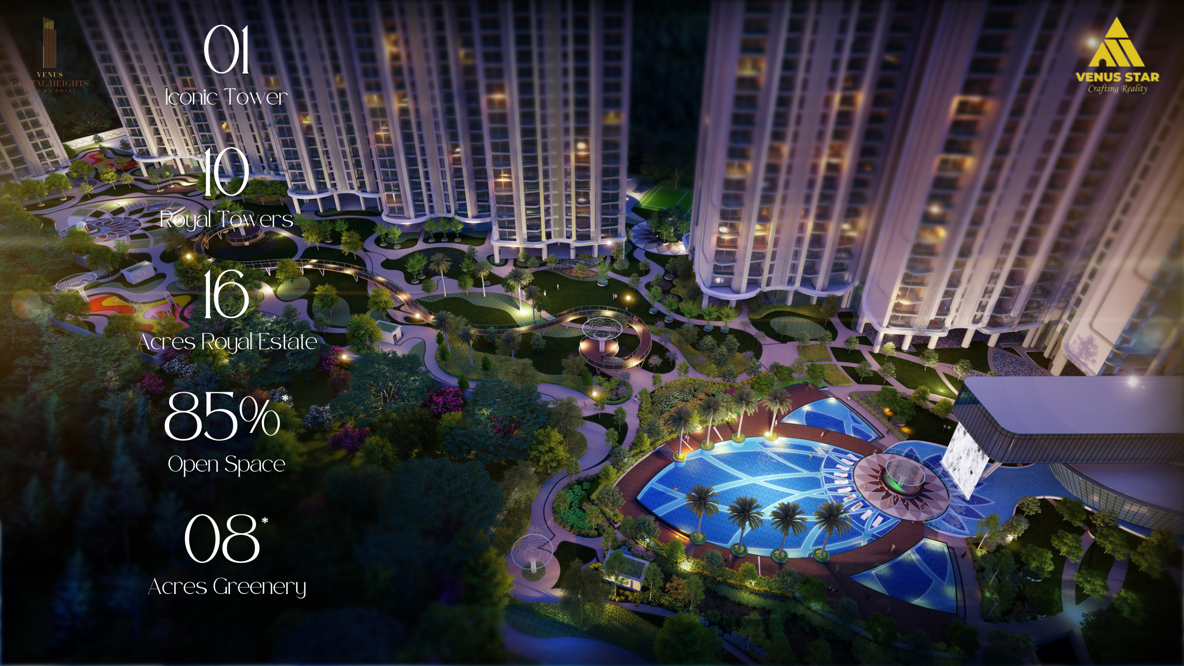 Venus Capital Heights 16-Acre Integrated Township Patna