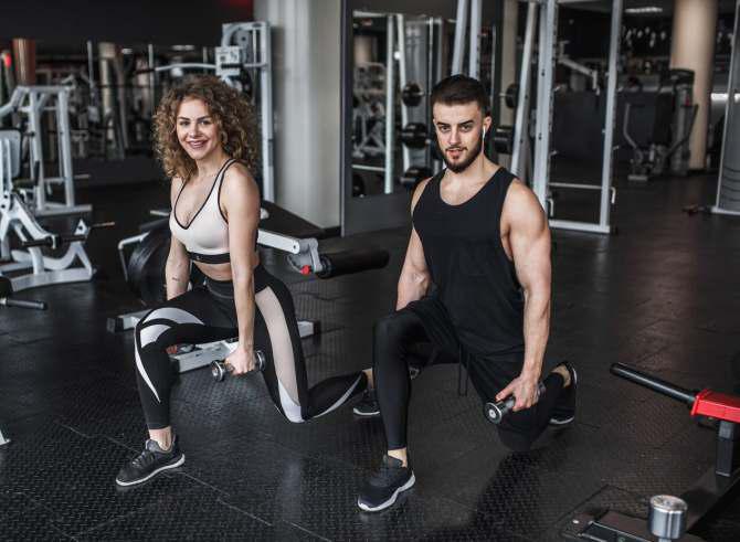 High-Tech Gymnasium & Fitness Studio