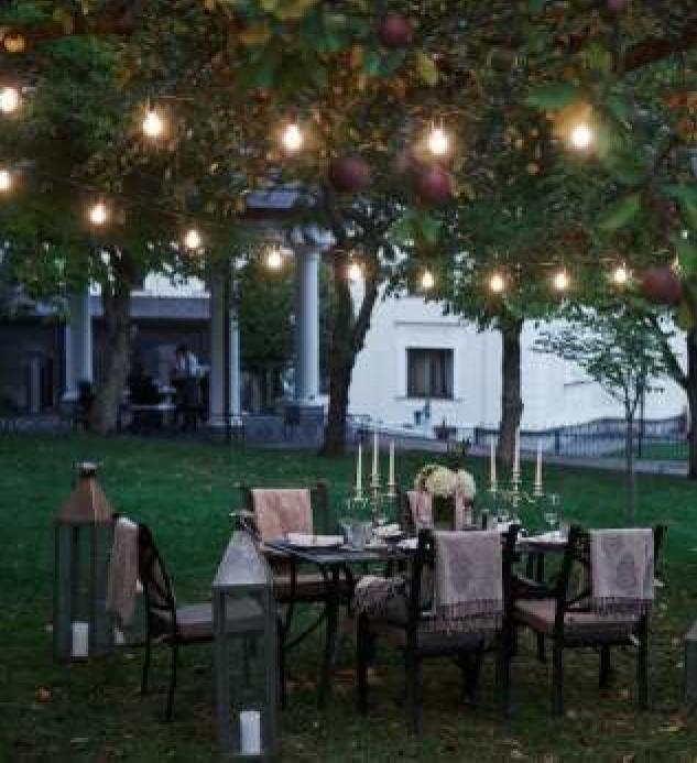 Celebration Party Lawn & Evening Dining Pergola