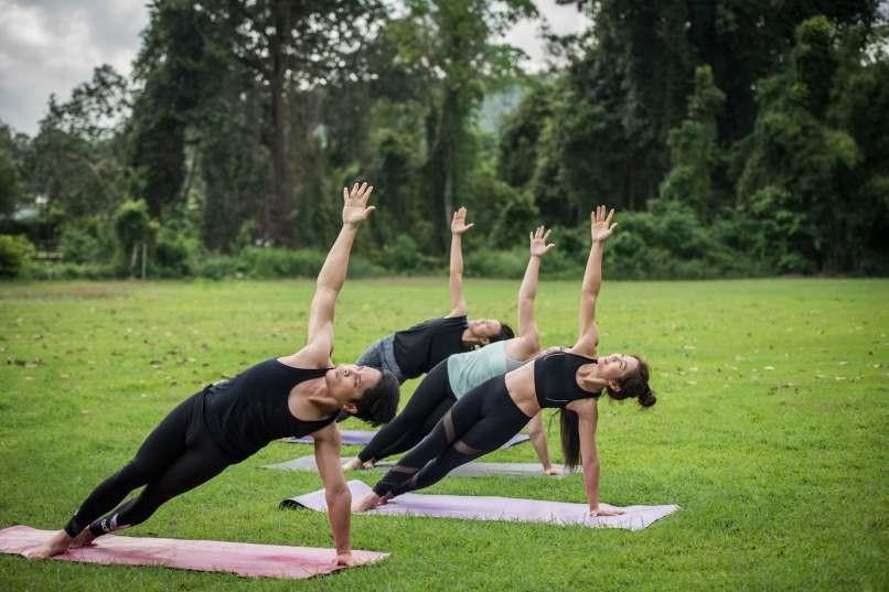 Open-Air Yoga & Meditation Green Lawn