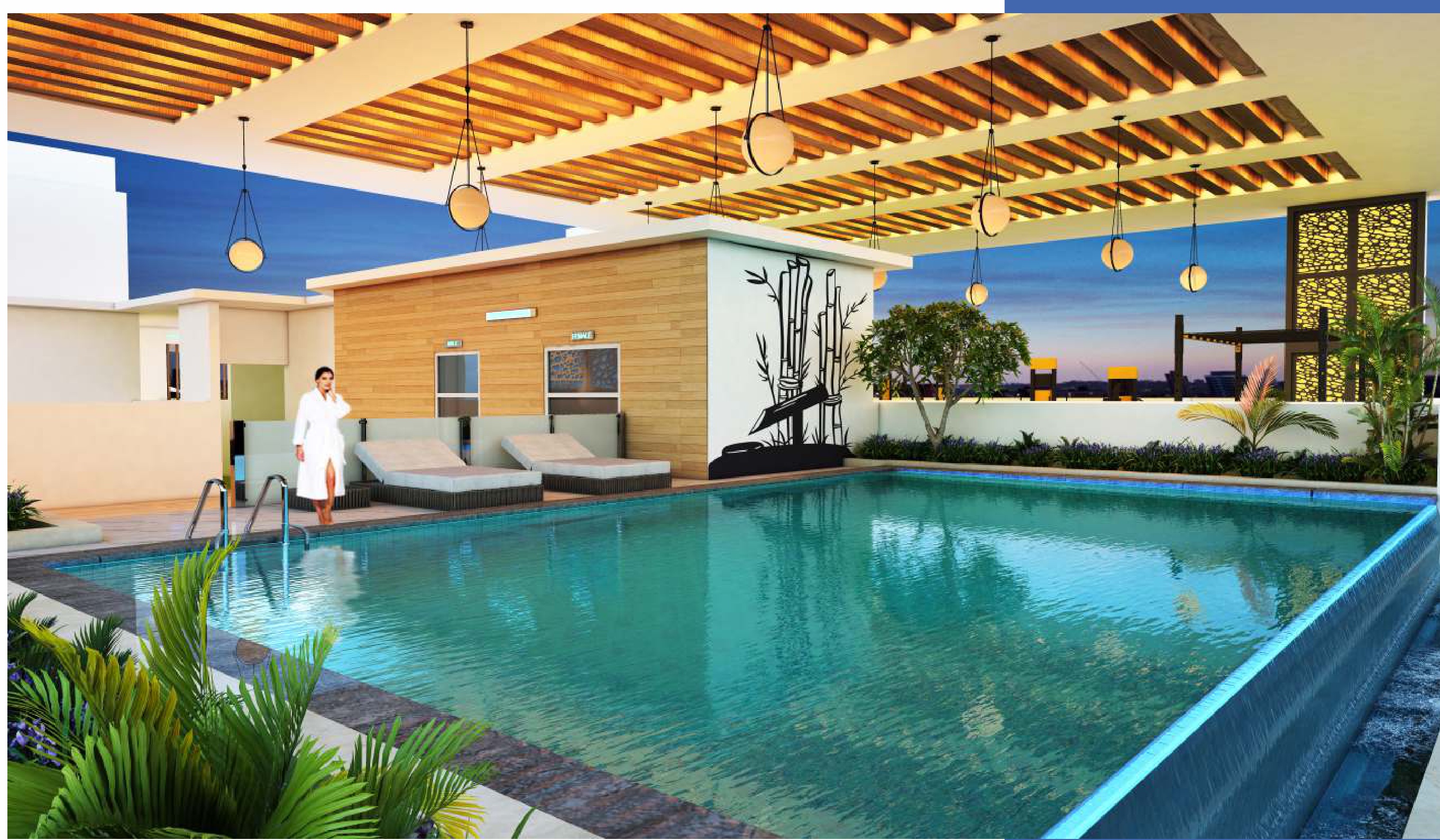 Infinity Swimming Pool & Sun Deck